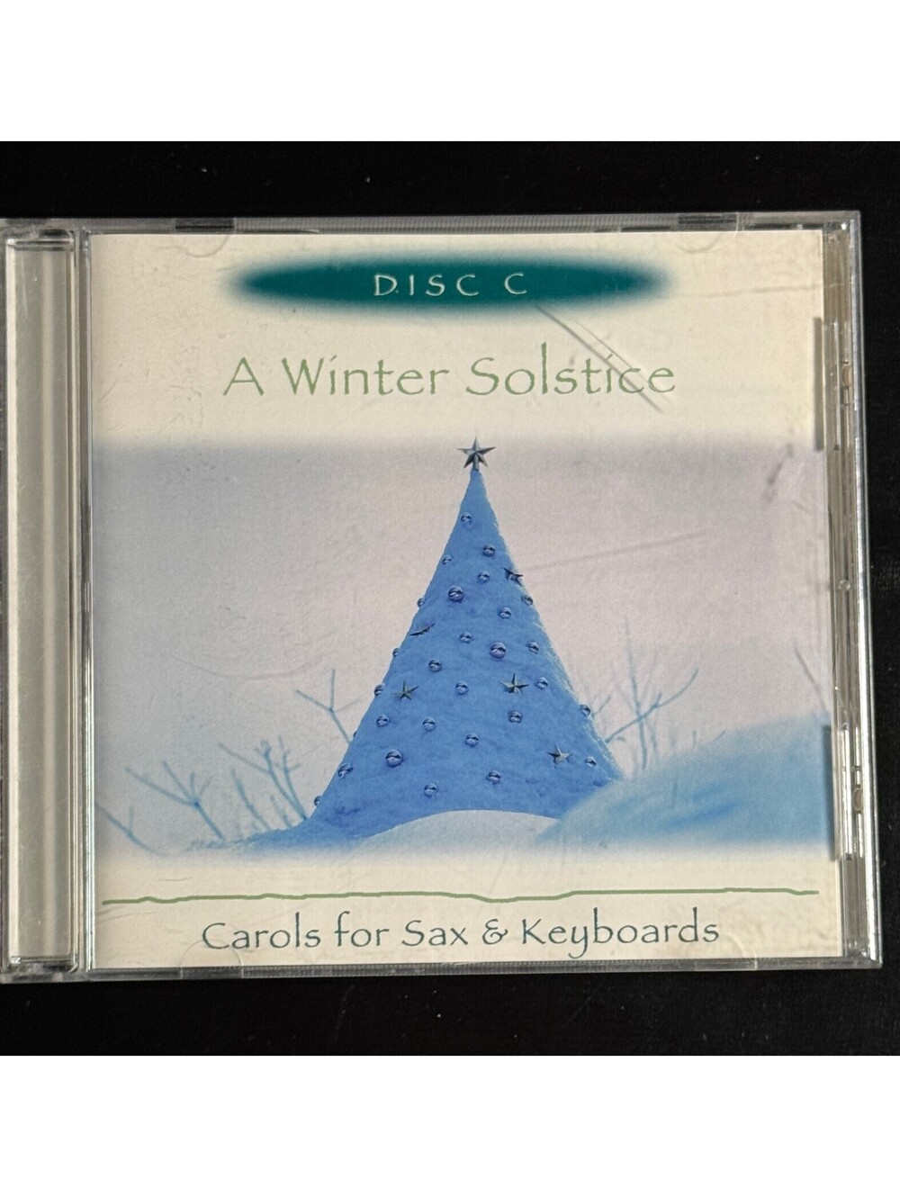 A Winter Solstice Carols for Sax & Keyboards CD 1998 Todd Nystrom Christmas